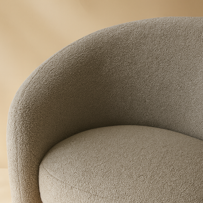 Acadia Boucle Fabric Accent Chair