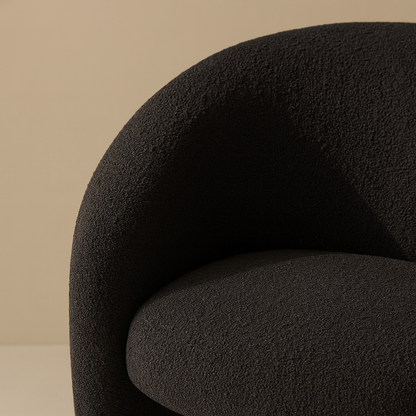 Acadia Boucle Fabric Accent Chair