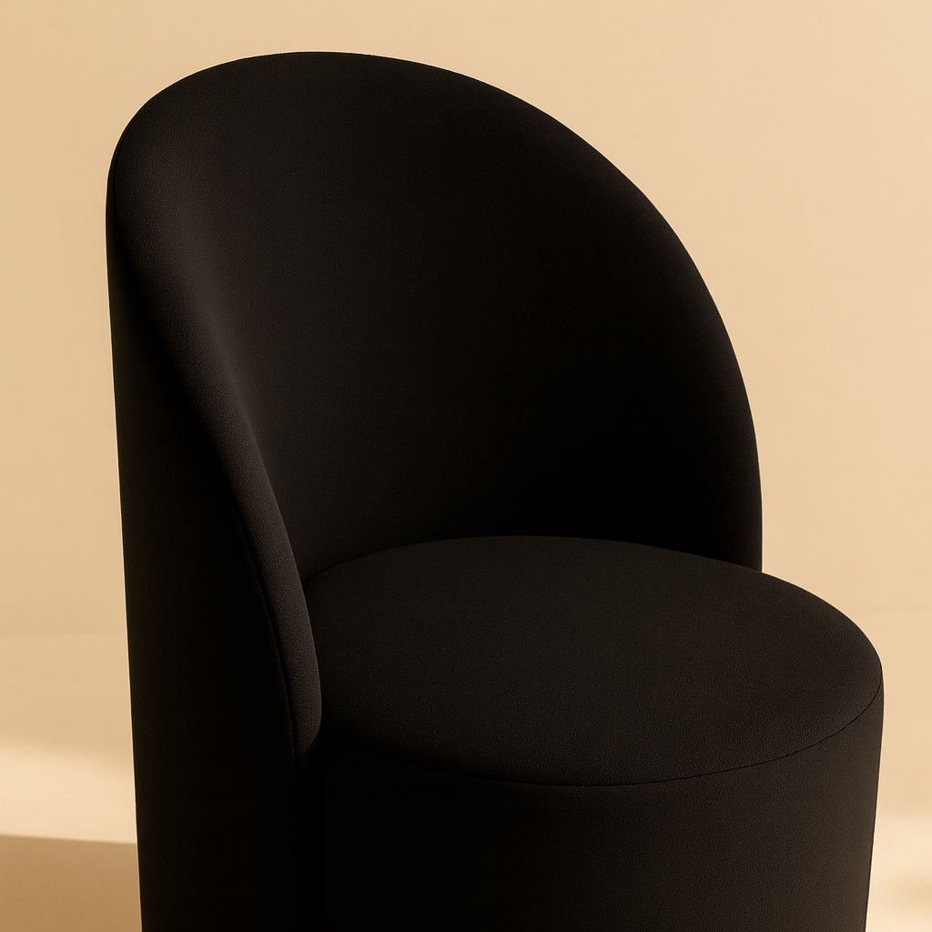 Hautely Boucle Fabric Accent | Dining Chair