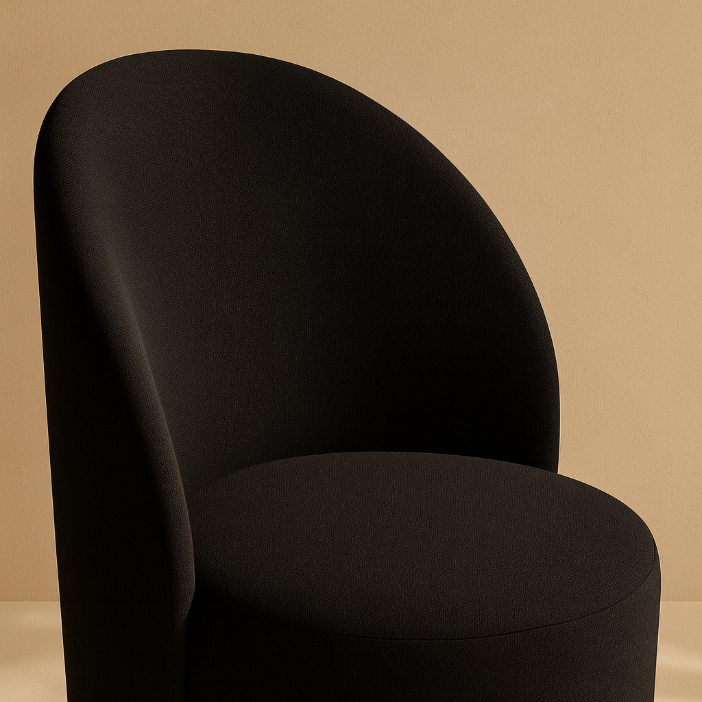 Hautely Boucle Fabric Accent | Dining Chair