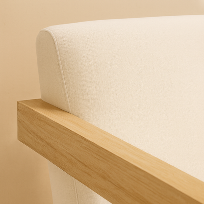 Ward Linen Fabric Accent Chair