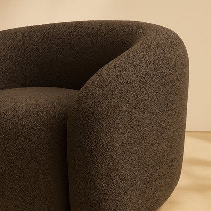 Roxbury Boucle Fabric Accent Chair