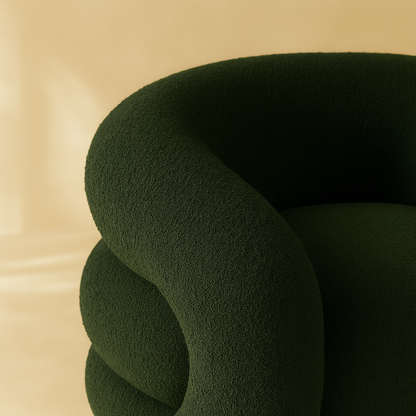 Roxbury Boucle Fabric Accent Chair