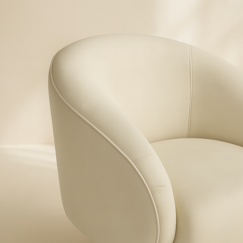 Gibson Vegan Leather Accent Chair