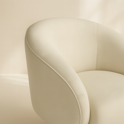 Gibson Vegan Leather Accent Chair