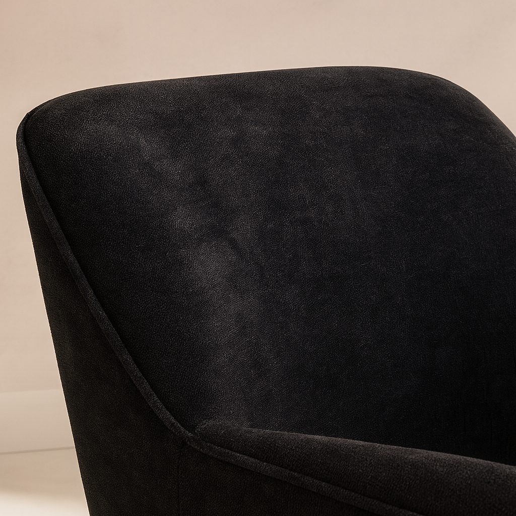 Clarita Chenille Fabric Accent Chair