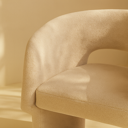 Emmet Chenille Fabric Accent Chair