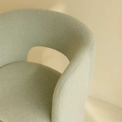 Emmet Chenille Fabric Accent Chair