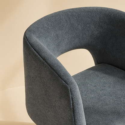 Emmet Chenille Fabric Accent Chair