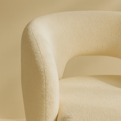 Emmet Chenille Fabric Accent Chair