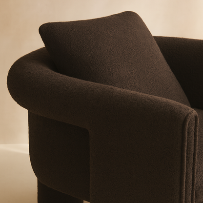 Stylus Boucle Accent Chair