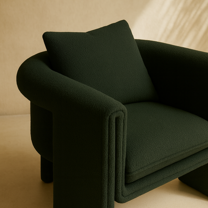 Stylus Boucle Accent Chair