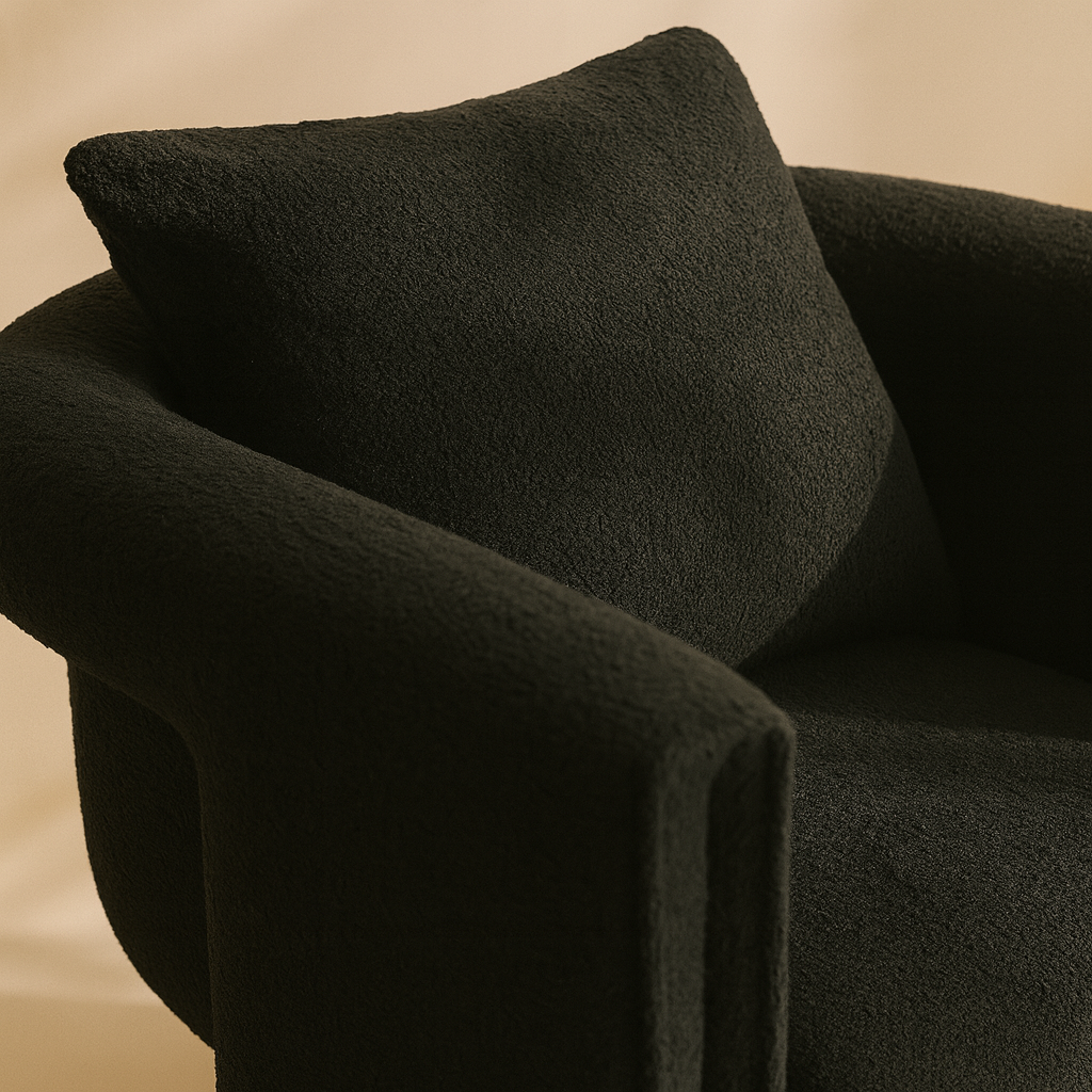 Stylus Boucle Accent Chair