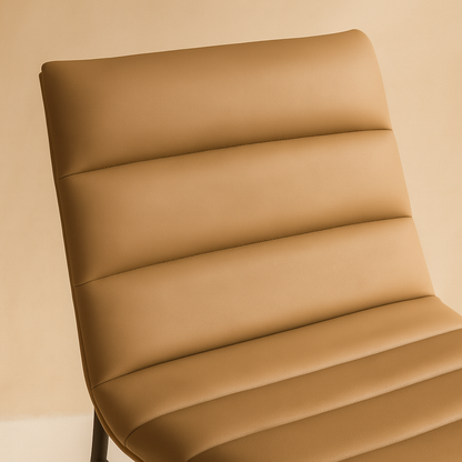 Burke Vegan Leather Accent Chair