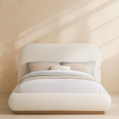 Vaughn Boucle Fabric Bed