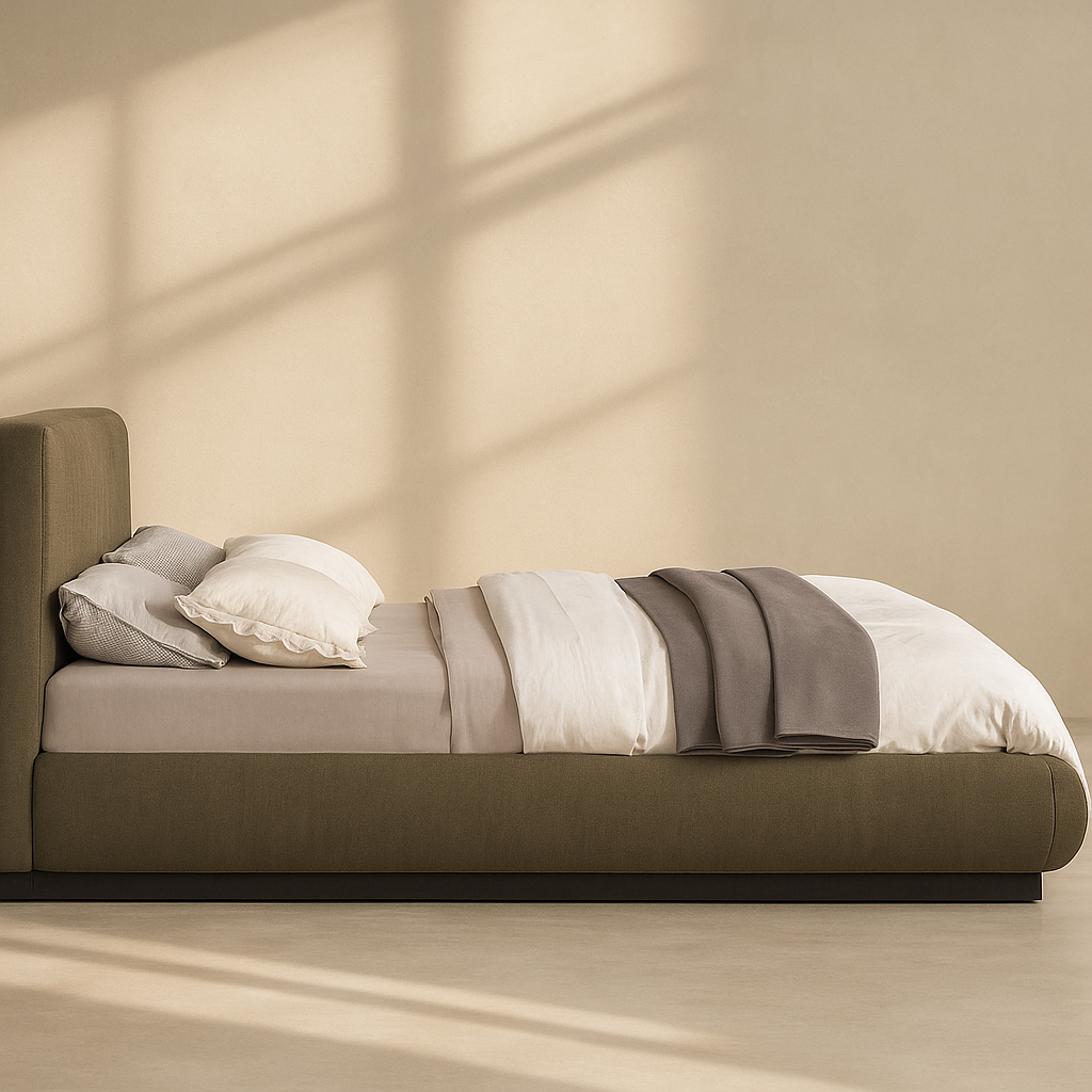 Rigby Linen Fabric Bed