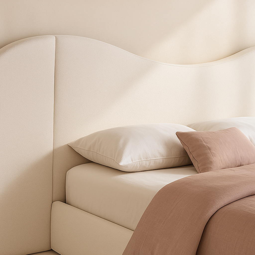 Everest Linen Fabric Bed