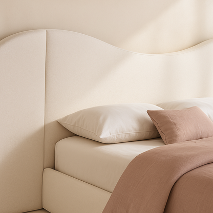 Everest Linen Fabric Bed