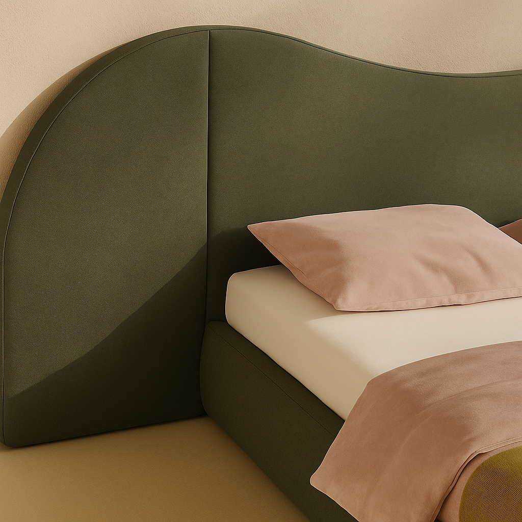 Everest Linen Fabric Bed