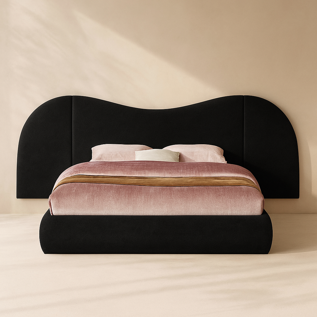 Everest Linen Fabric Bed