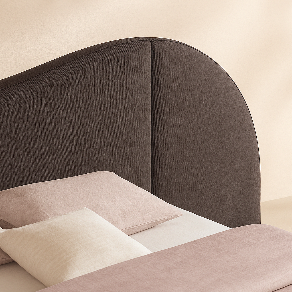 Everest Linen Fabric Bed