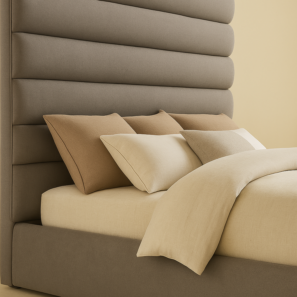 Adam Chenille Fabric 89" Bed