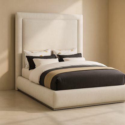 Brooke Linen Fabric Bed