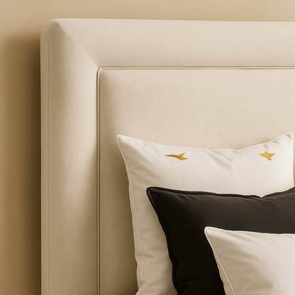 Brooke Linen Fabric Bed