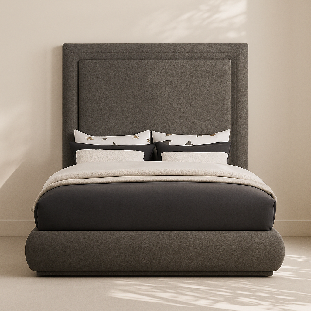 Brooke Linen Fabric Bed