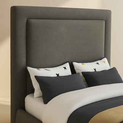 Brooke Linen Fabric Bed