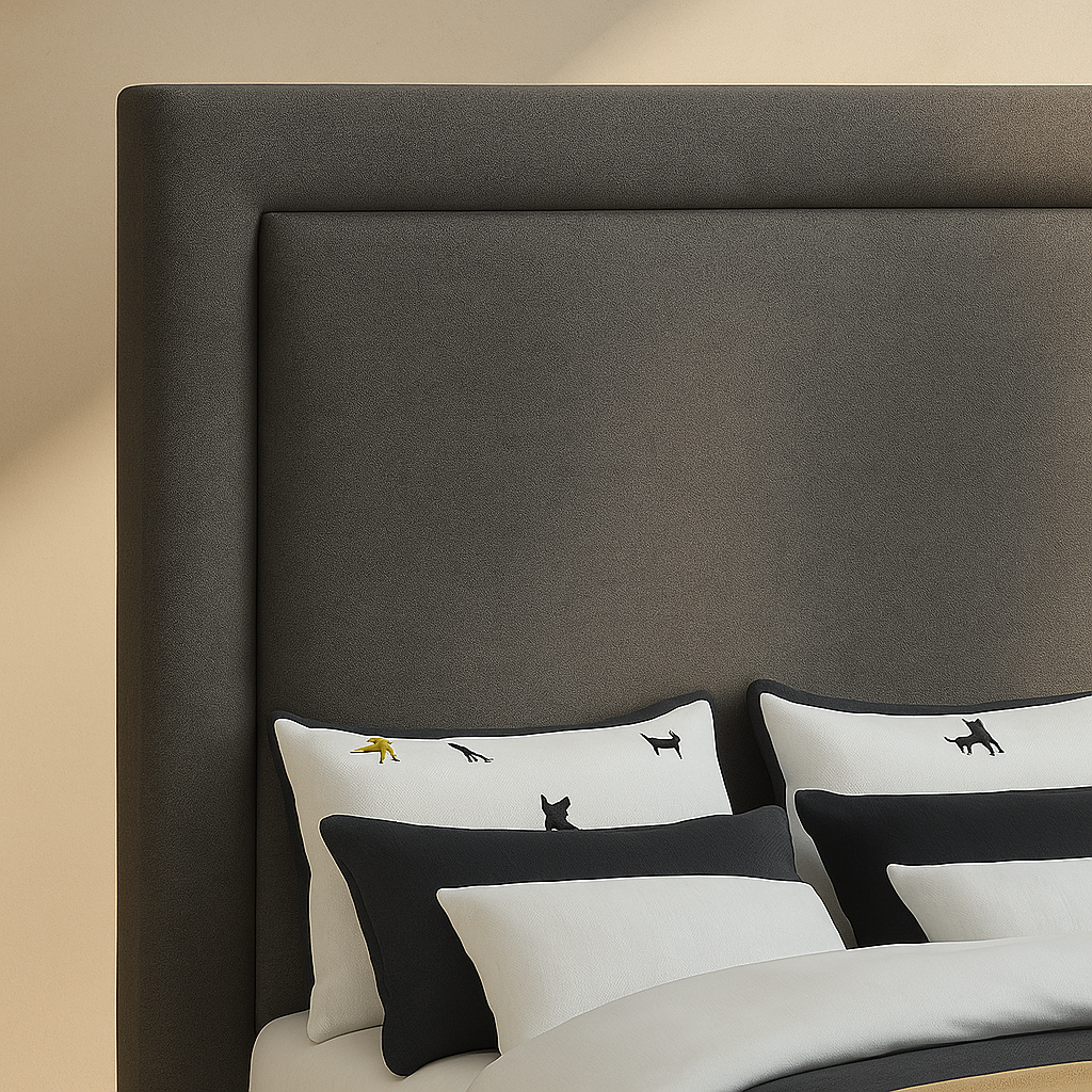 Brooke Linen Fabric Bed