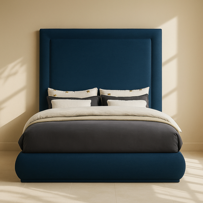 Brooke Linen Fabric Bed