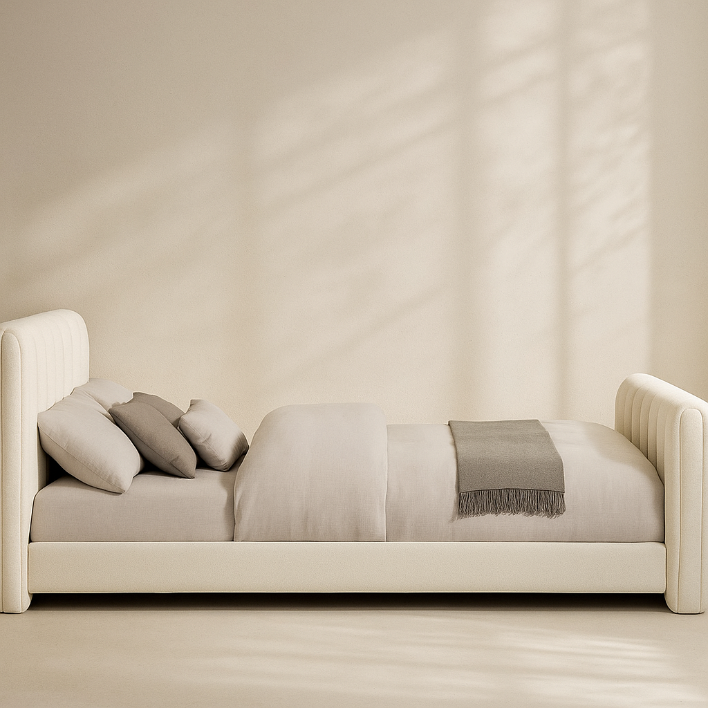 Camila Chenille Fabric Bed