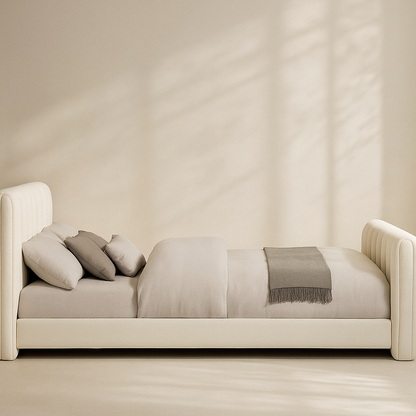 Camila Chenille Fabric Bed