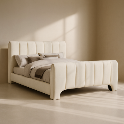 Camila Chenille Fabric Bed