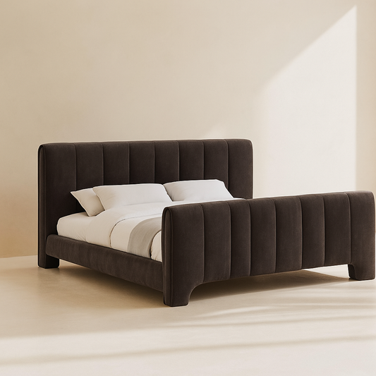 Camila Chenille Fabric Bed