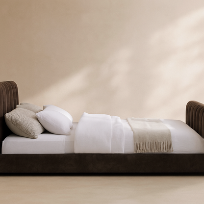 Camila Chenille Fabric Bed