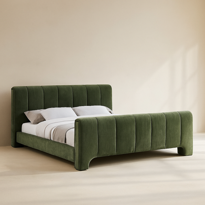 Camila Chenille Fabric Bed