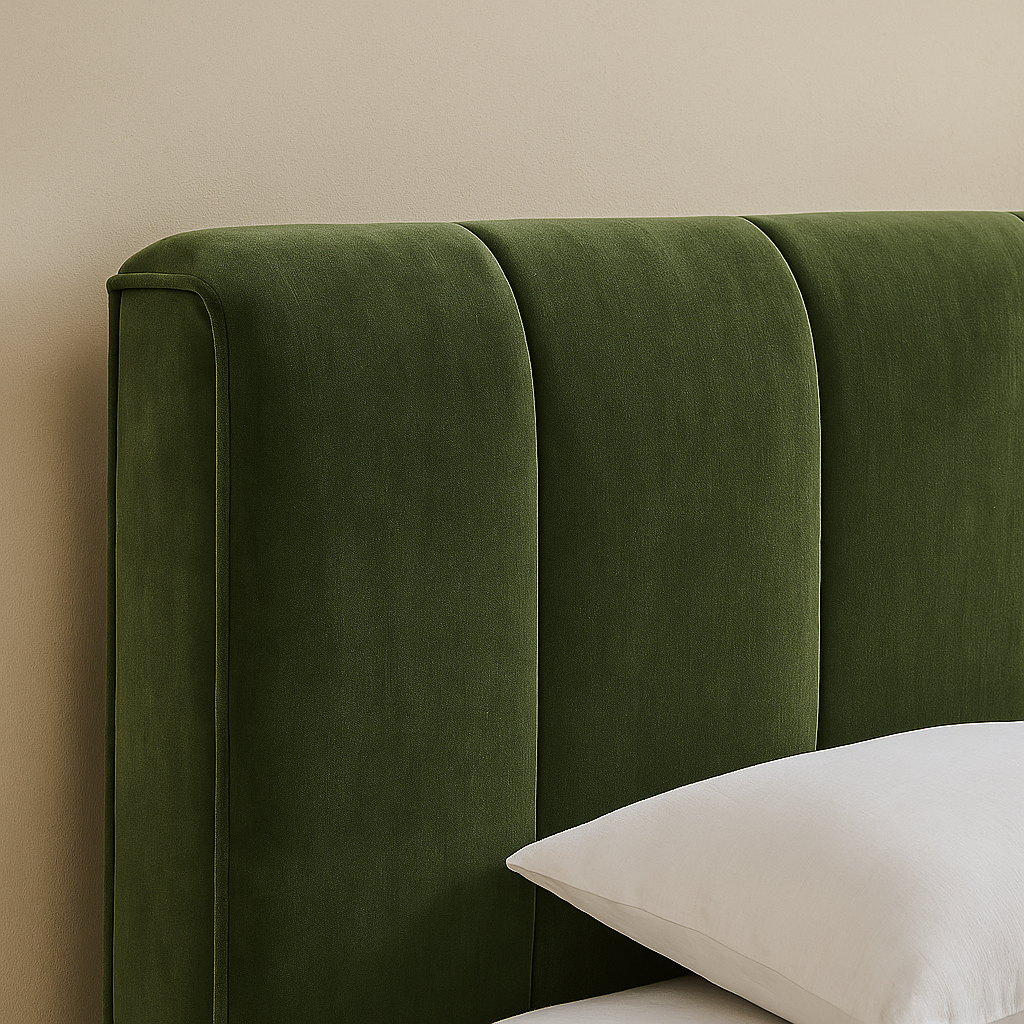 Camila Chenille Fabric Bed