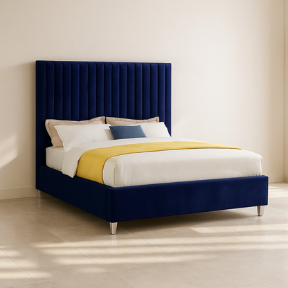 Candace Velvet Bed