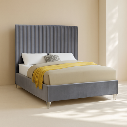 Candace Velvet Bed