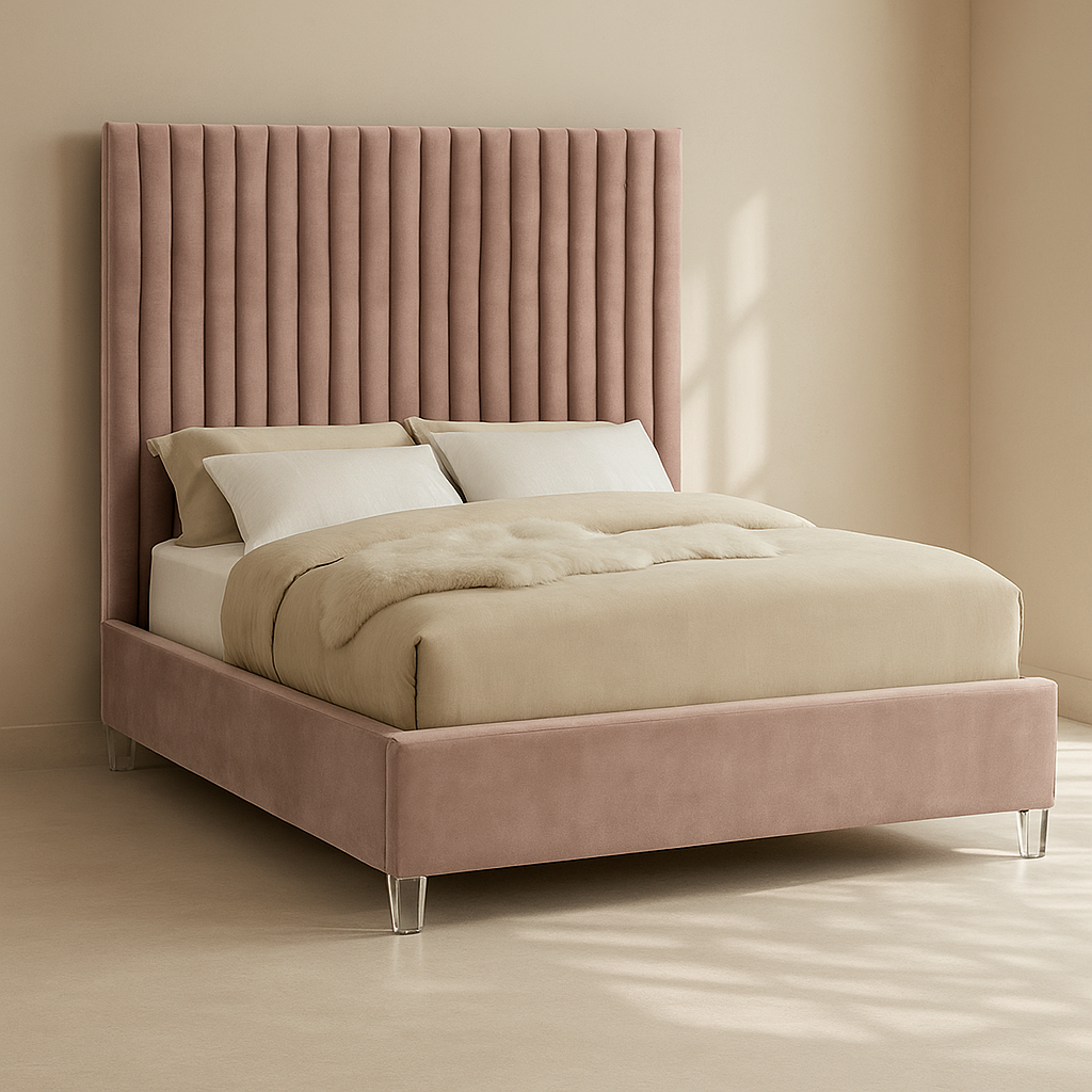 Candace Velvet Bed