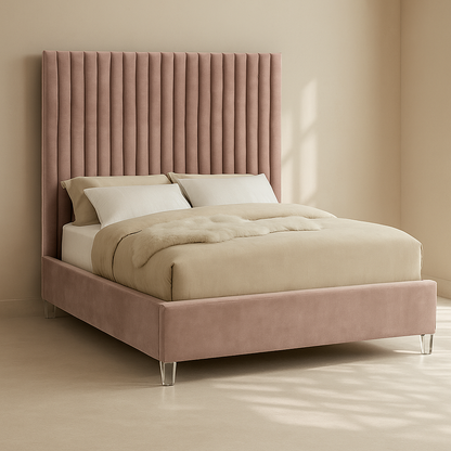 Candace Velvet Bed