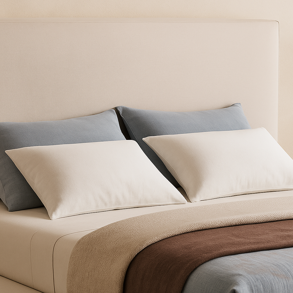 Devin Linen Fabric Bed