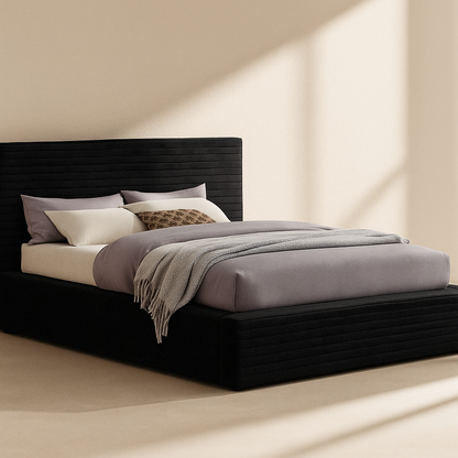 Dexter Corduroy Fabric Bed