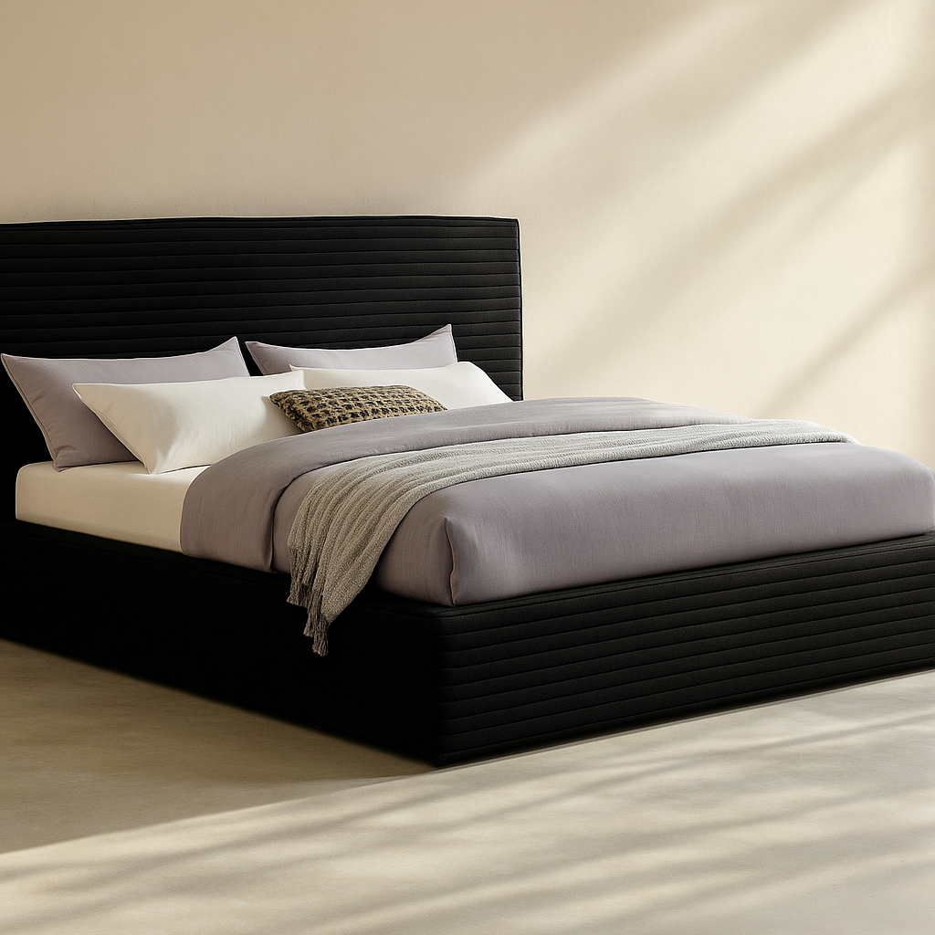 Dexter Corduroy Fabric Bed
