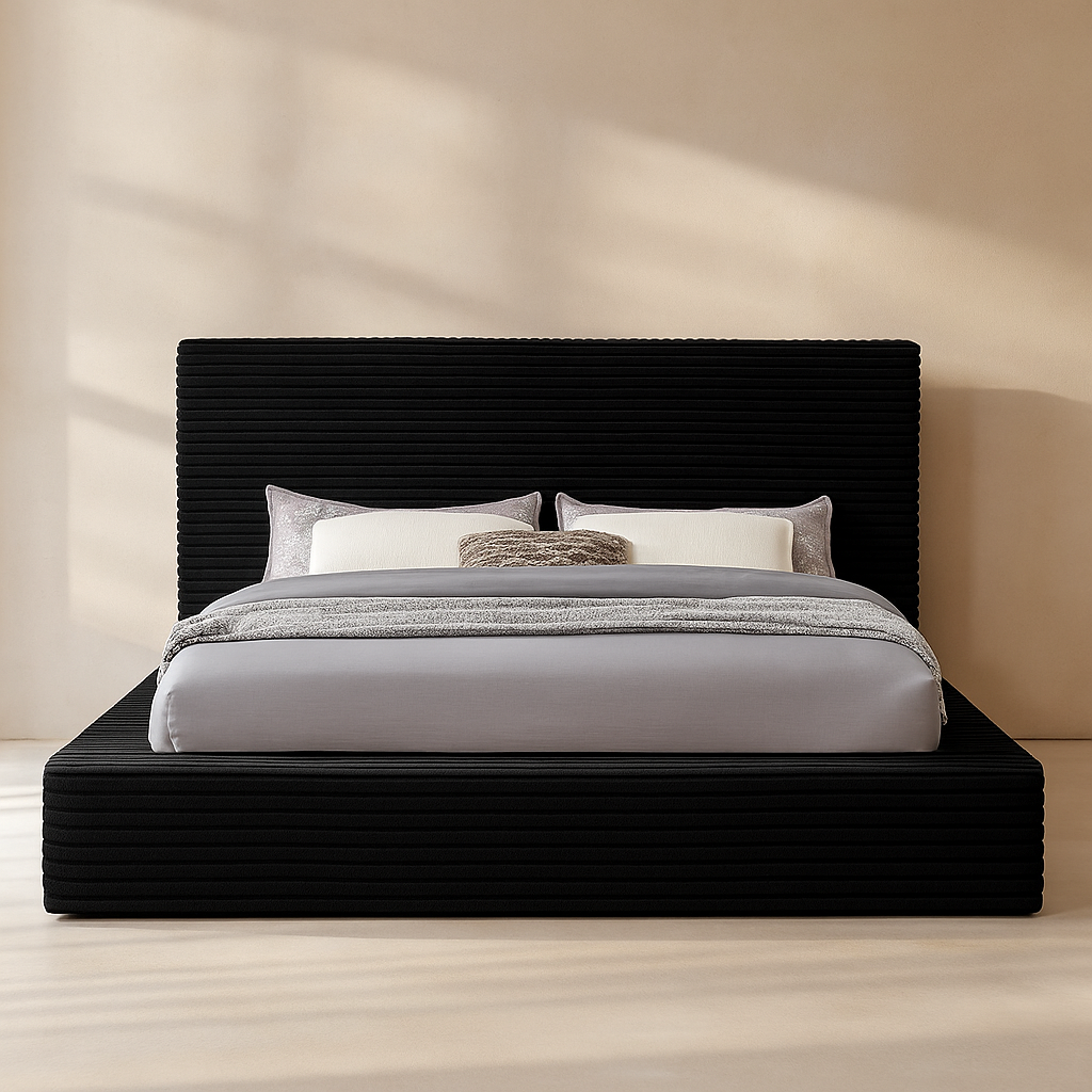 Dexter Corduroy Fabric Bed