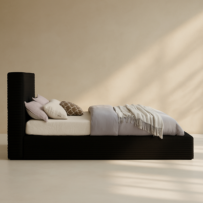 Dexter Corduroy Fabric Bed