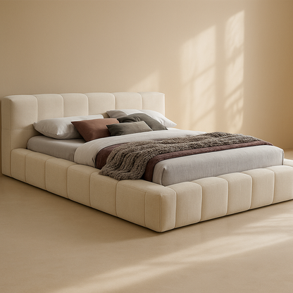 Carlin Chenille Fabric Bed