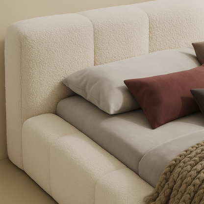 Carlin Chenille Fabric Bed